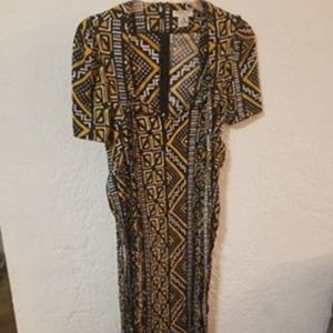 Nieves Lavi Silk Wrap Dress